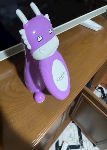 Mor Dinozor Figürü masa lambası ve gece lambası 2 tane - Görsel 5