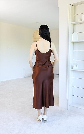 Zara Zara saten elbise