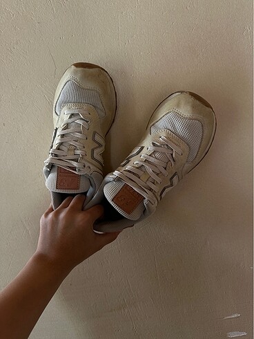 37,5 Beden ten rengi Renk New balance 574 yürüyüş ayakkabısı
