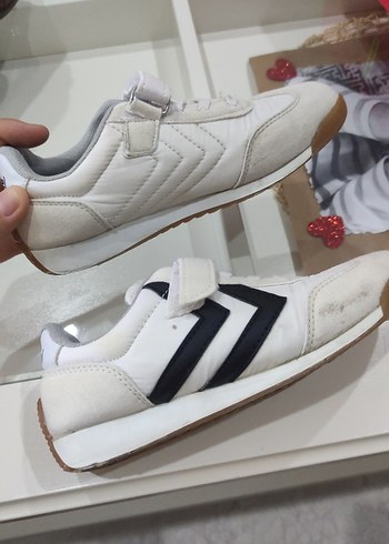 Hummel hummel Erkek Çocuk Beyaz Sneakers Cırt Cırtlı