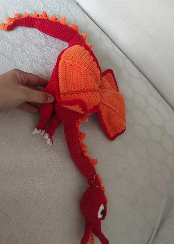amigurumi Ejderha Peluş Oyuncak