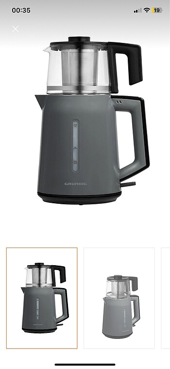 Grundig çaycı
