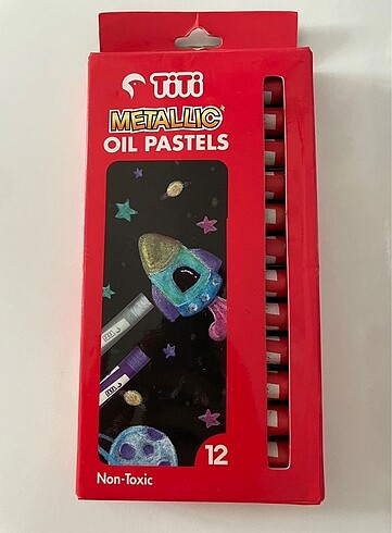 Titi 12li Metalik Pastel Boya