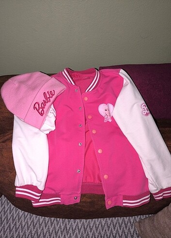 Barbie Barbie hırka ve bere