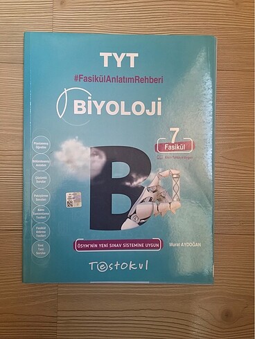 TYT BİYOLOJİ KONU ANLATIM FASİKÜLLERİ TESTOKUL