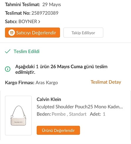  Beden Calvin klein çanta