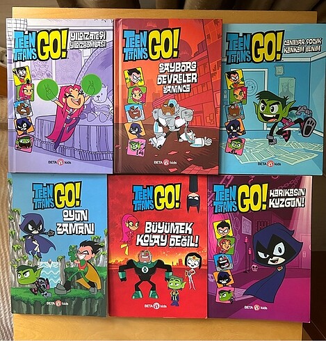 Teen Titans Go Kitapları