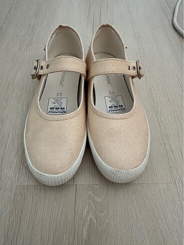 Pudra Simli Superga Ayakkabı
