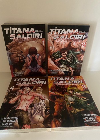 TİTANA SALDIRI ÇÖKÜŞTEN ÖNCE TÜRKÇE MANGA
