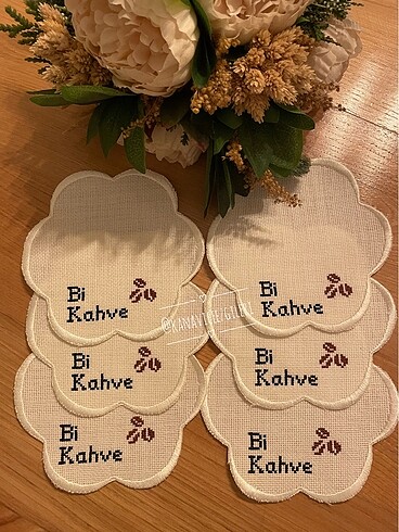  Beden Kahve sunum peçetesi