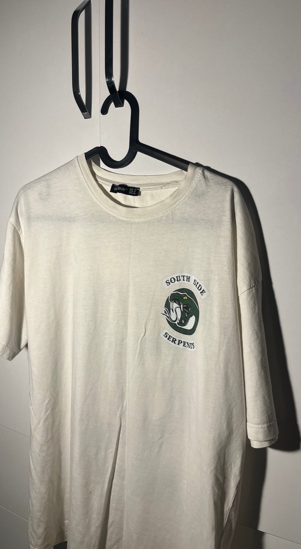 Yılan Baskılı Sokak Stil Erkek Tişörtü - Görsel 2