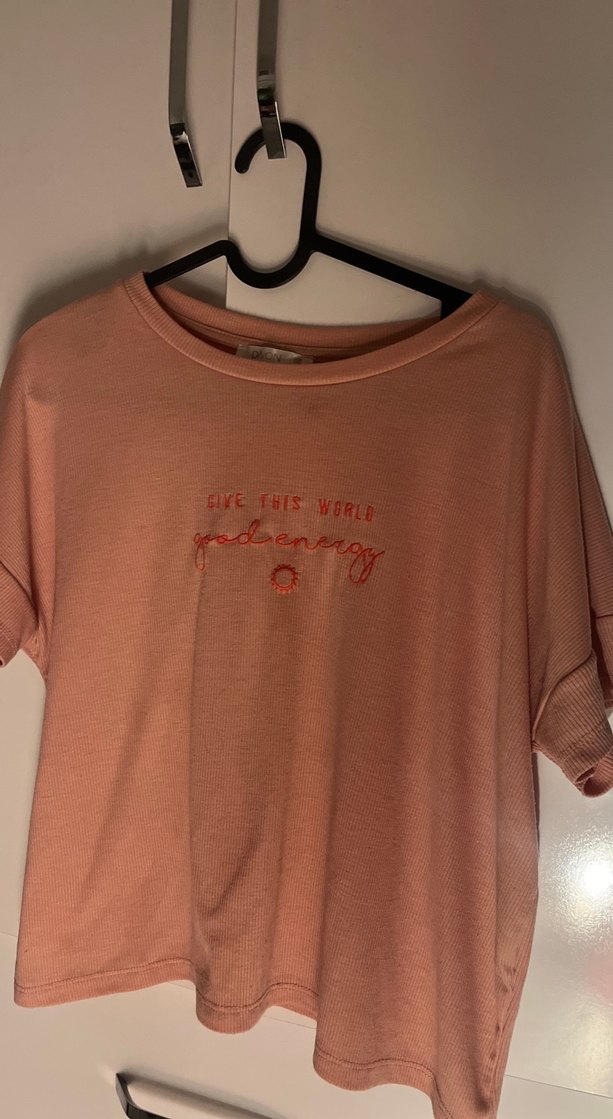 Bej Pamuklu Rahat Kesim Hamile Tişörtü - Görsel 2