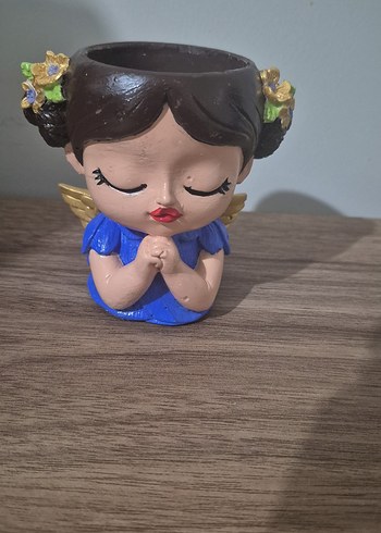 Pembe Silikon melek uyan saksı kız Kalıbı - Görsel 3