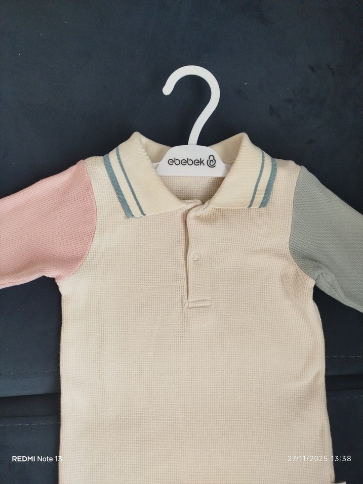 Çok Renkli Bebek Erkek yada kız Uzun Kollu Tulum - Görsel 4