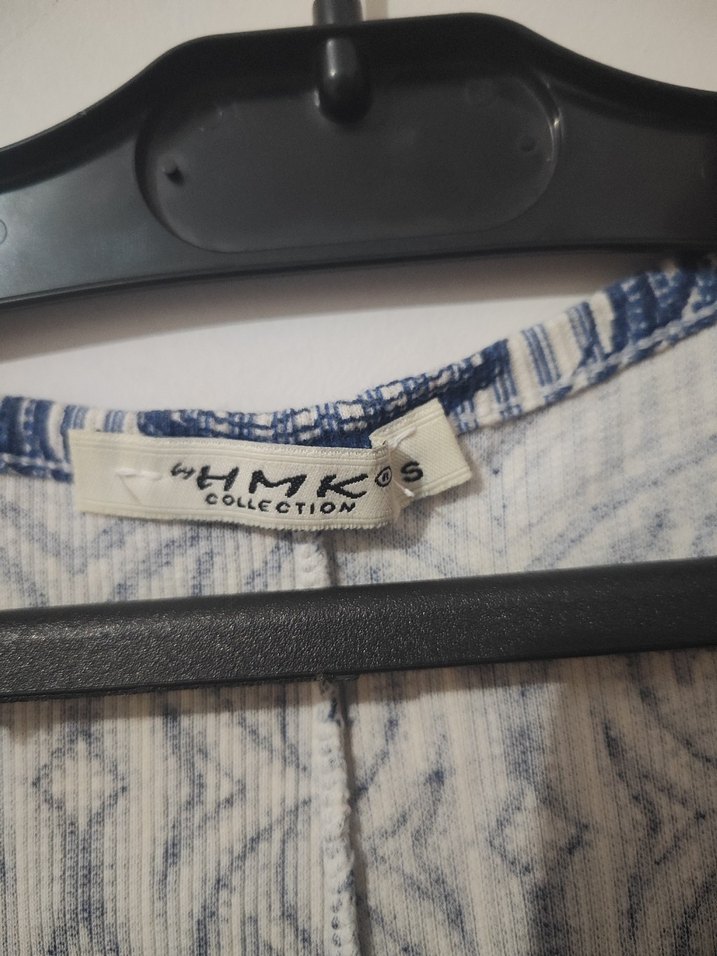 Kadın Lacivert Batik Desen Kısa Elbise - Görsel 5