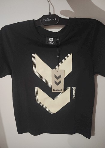 Hummel Siyah Baskılı Oversize Erkek Tişört - Görsel 2