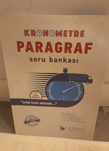 LİMİT KRONOMETRE PARAGRAF SORU BANKASI