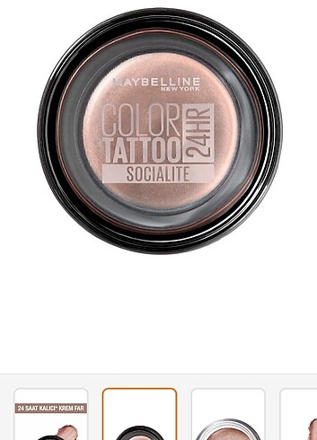 Maybelline Maybelline krem göz farı