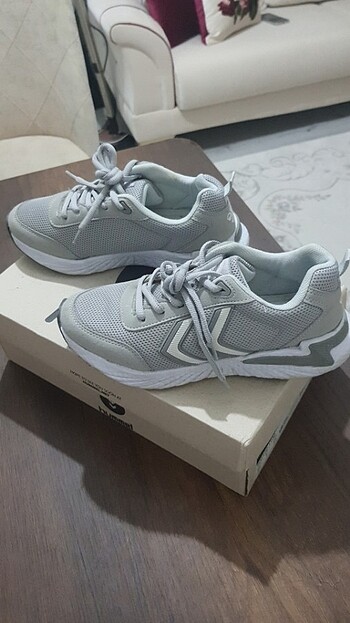 37 Beden gri Renk Hummel Rover Unisex Spor ayakkabı
