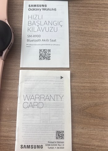Beden Renk Samsung Galaxy Watch5 Pembe 40mm Akıllı Saat
