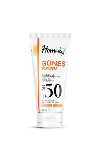 Homm Life SPF 50 Güneş Kremi 50 ml