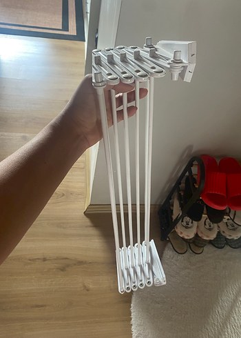 Beyaz Çoklu Askı Düzenleyici