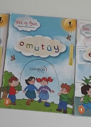 Beden Renk İlkokul Okuma Kitabı Naz ile Ayaz ile Okuma Macerası