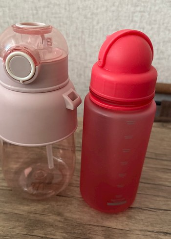 Uzspace Renkli Pembe Çocuk Termos Şişesi - Görsel 2