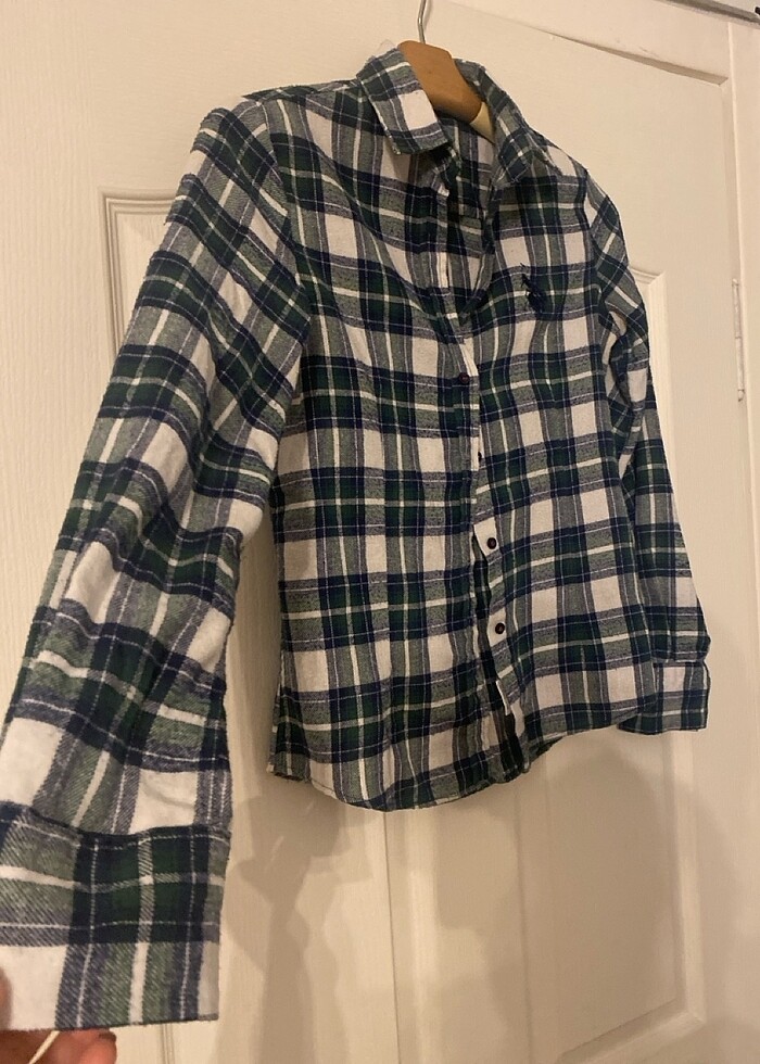 Ekoseli gömlek - Görsel 3