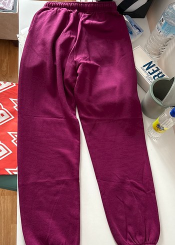 Bordo Kadın Rahat Kesim Eşofman Altı - Görsel 4