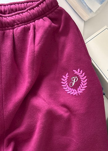 Bordo Kadın Rahat Kesim Eşofman Altı - Görsel 2