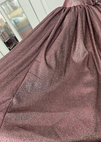 Pembe Parlak Askılı Kız Çocuk Elbisesi - Görsel 4