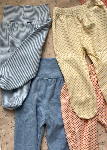 Çok Renkli Erkek Bebek Pamuklu Pantolon Seti - Görsel 2