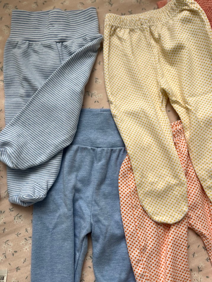 Çok Renkli Erkek Bebek Pamuklu Pantolon Seti - Görsel 2