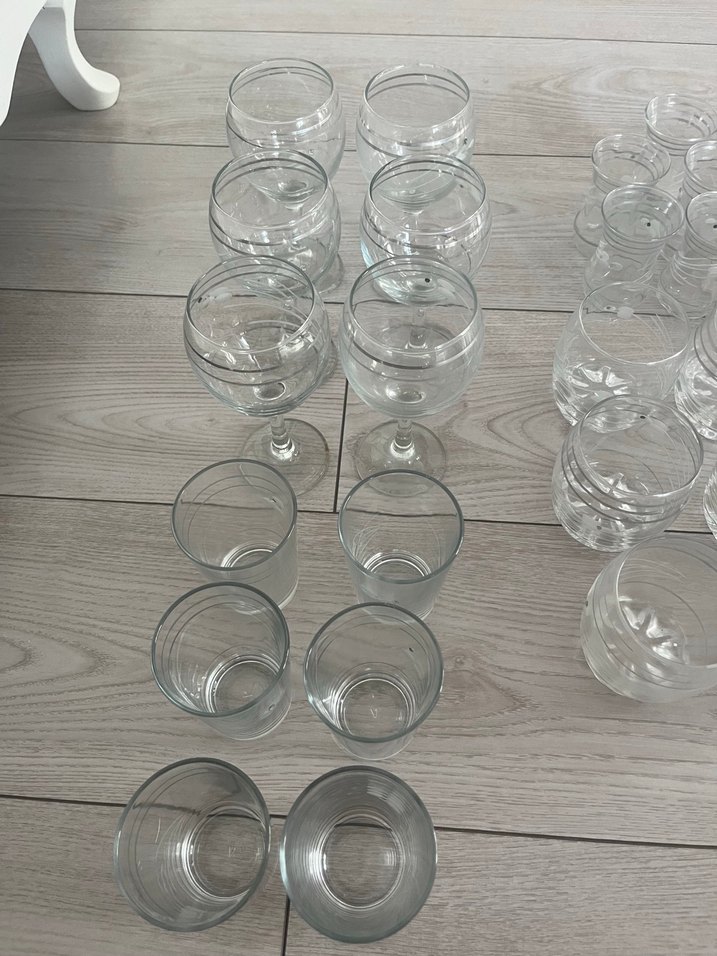 Çeşitli Boylarda Şeffaf Bardak Seti su seti - Görsel 2