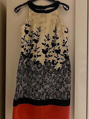 Kasha desenli elbise