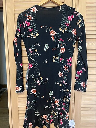 Trendyol & Milla Zara trendyol elbise xs 34 çiçekli mini