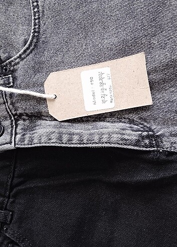 xl Beden siyah Renk 29 beden etiketli kot pantolon