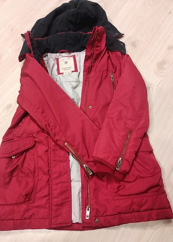 Zara Kırmızı Mont - Görsel 3