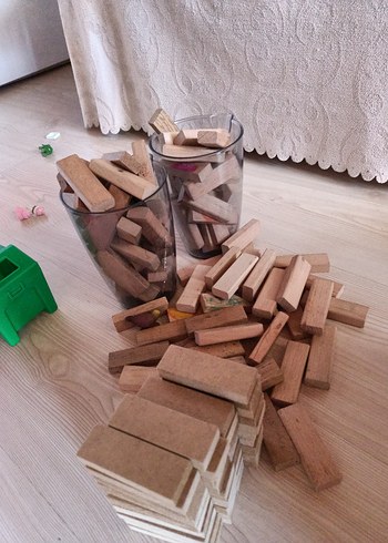 Jenga Tahta 40 adet - Görsel 2