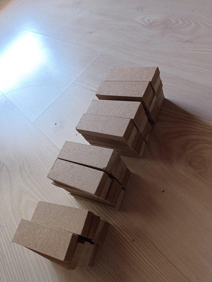 Jenga Tahta 40 adet - Görsel 3