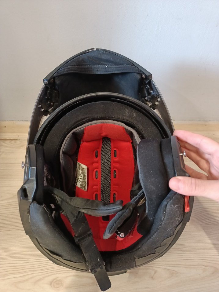 Nitro Gri Çene Açılır Kask - Görsel 3