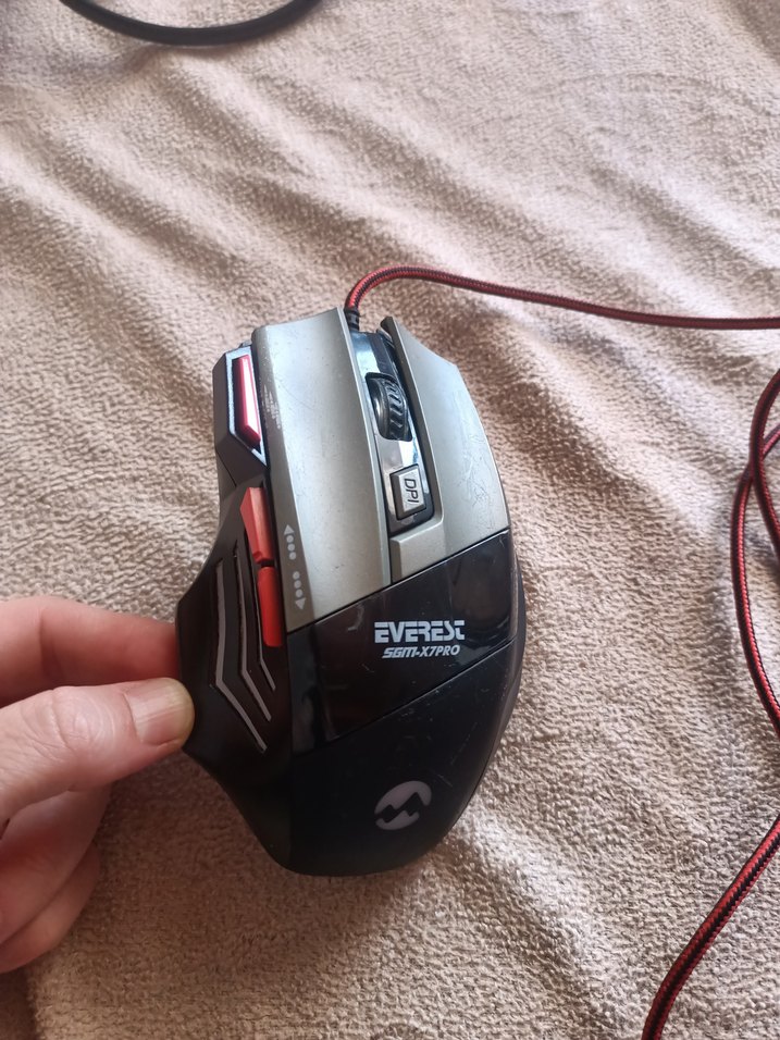 Logitech Kablolu Siyah Optik Mouse - Görsel 4