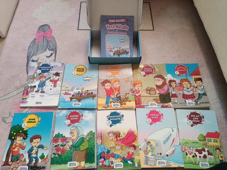 Model Çocuk Set Okuma Hikaye Kitaplar - Görsel 4