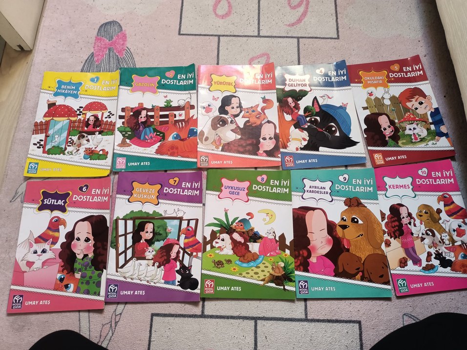 Model Çocuk Set Okuma Hikaye Kitaplar - Görsel 3