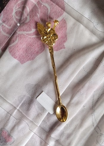 Altın Renkli Dekoratif Çay Kaşıkları - Görsel 2