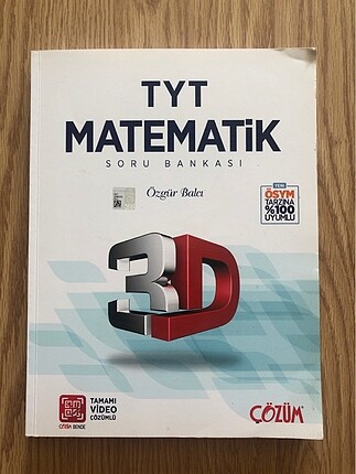 ÇÖZÜM 3D TYT Matematik Soru Bankası