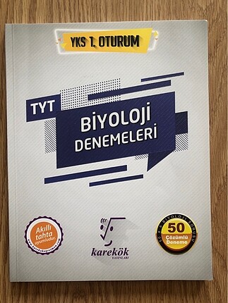 Karekök TYT Biyoloji 50 Tane Deneme