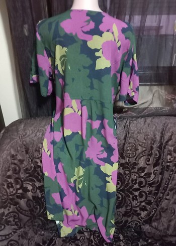 #ROMAN Çiçek Desenli  Elbise - Görsel 10