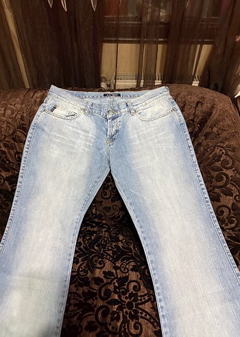 Armani Jeans Acik Mavi Denim Jean